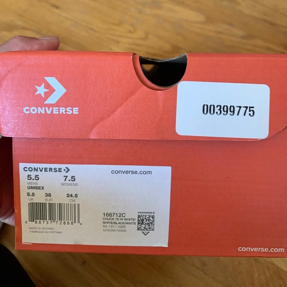 Converse Chuck Taylor Flames UNISEX Black/Grey - Picture 7 of 7